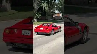 Ferrari 328 GTS Acceleration and Exhaust Sound