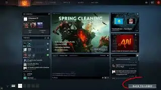 How to fix Back to lobby bug in dota2