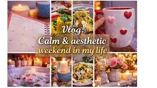 Slow Living Weekend 🌿 | Calm & Aesthetic Vlog | Indian living in USA🇺🇸