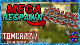 CÓMO CONSEGUIR MUCHA COMIDA Y CUERO - TOMORROW ONLINE SURVIVAL RPG / GUIA TUTORIAL EN ESPAÑOL