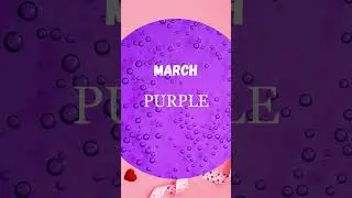 Lucky Color Based On Birth Month Part 2