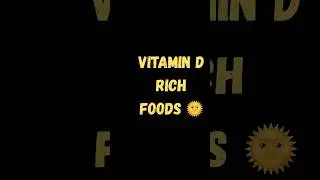 Vitamin D Rich Foods | Best Natural Sources of Vitamin D #shorts #youtubeshorts #facts