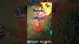 Valir burst fireball #mobilelegends #arcadebrawl