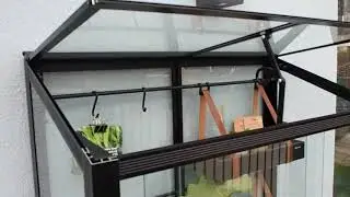 Juliana muurkas City Garden zwart - Tuinkasdirect.nl