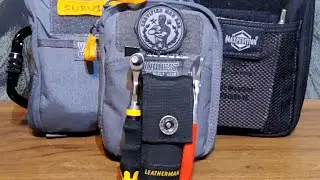 Intro to EDC/Tookit Pouches- Leatherman Charge kit with Knipex and Wera