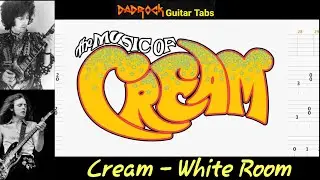 White Room - Cream - Guitar + Bass TABS Lesson