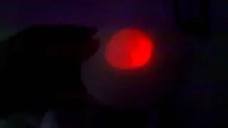 Light-Up Alien UFO Bath Bomb Prototype