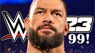 99 for Roman Reigns?🙀 My REACTION to WWE 2K23 Ratings