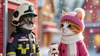 Mama Cat&rsquo;s Gentle Winter Love Story | A Tender Family Bond 🐾💛