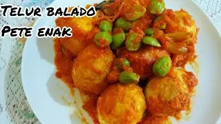 RESEP TELUR BALADO PETE | MASAKKAN SEDERHANA #MERRYCOOKING