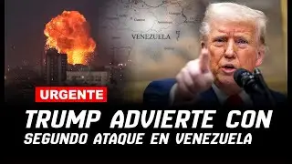 🔴ULTIMA HORA : TRUMP Advierte con Segundo Ataque y anuncia que el esta al Mando de VENEZUELA