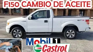 Como Cambiar el Aceite a la F150 y Otras Camionetas (2009-2014)