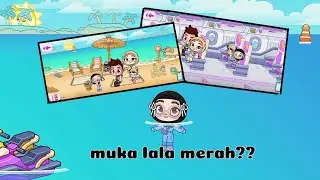 AVATAR WORLD/DRAMA LALA LILI NAIK PESAWAT KE PANTAI?? TAPI TIBA TIBA MUKA LALA MERAH😱😭