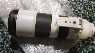 Quick Unboxing of a Sony 200-600mm Lens