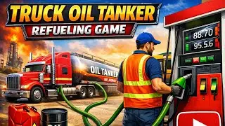 Truck Oil tanker joined And Supply on petrol pump || Android game video || Day-1|| Ertiga gaming 