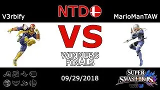 NTDO September 2018 - Winners Finals - V3rbify (Captain Falcon) vs MarioManTAW (Mario, Cloud, Sheik)