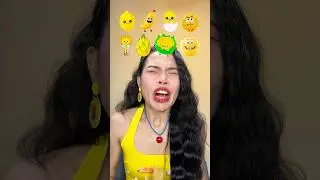 ASMR Mukbang 💛 Random Yellow Food #shorts #food #asmr #mukbang #challenge #spicyfood #funny