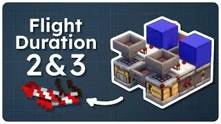 Rocket Crafter: Flight Duration 2 & 3 Update | Minecraft Java & Bedrock 1.21.10 Redstone Tutorial