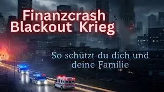 Finanzcrash - Blackout - Krieg: Was tun BEVOR alles zusammenbricht? Das solltest du JETZT tun!
