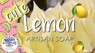 🍋 Cute Lemon Inspired Artisan Soap