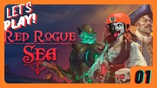 Yaaaargggh! I'm lovin' this swashbuckling pirate roguelike strategy gem!! &brvbar; Red Rogue Sea &brvbar; 01