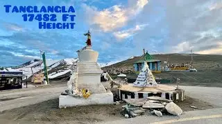 Tanglangla Pass 17482 Ft Height