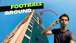 Highest Rooftop Turf😍⚽ •|| Cloud Turf •|| in Hindi •|| Kolkata Turf