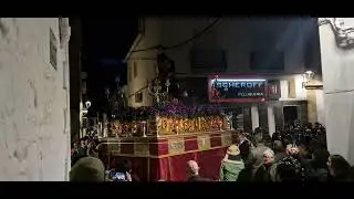 Cristo de la Sentencia por la calle consuelo de La Carolina,Jaén 2025