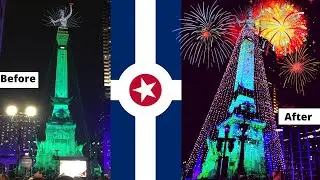 Indianapolis Circle of Lights 2019 (Black Friday Night)