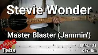 Stevie Wonder - Master Blaster (Jammin') (Bass Cover) Tabs