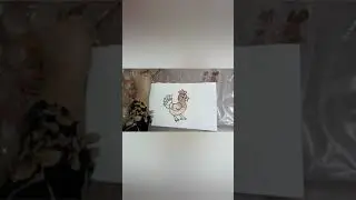 how to draw easy hen step by step for beginners #learnandteach