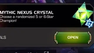 2x Mythic Nexus Crystals!! Amazingly Good Luck! 🙏  Paragon Sunday Deal Marvel Contest of Champions