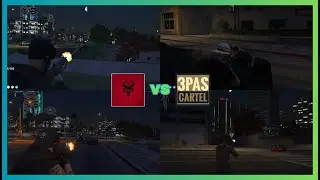Hades shootout with 3PAS at South Rockford Drive (Multi POVs) | NoPixel 4.0 GTA RP