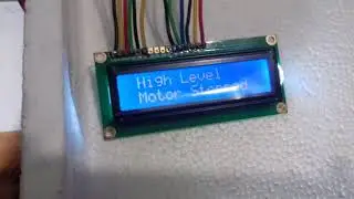 Automatic water level control project using Arduino