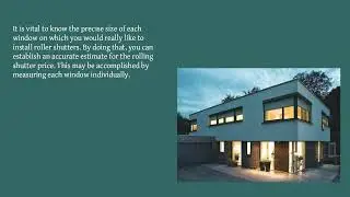 Rolling Shutter Price Estimates for the Year 2023