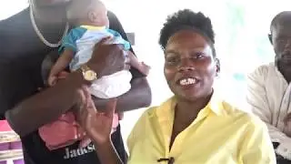 KIWANUKA VISITS SANYU BABIES HOME