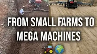 from small farms to mega machines 🚜🌍 farming evolution you must see #tractor #machine #agriculture