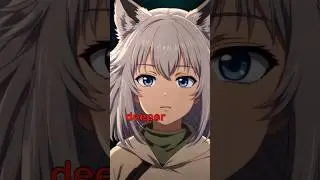 The Girl and the Wolf Spirits 🌙 | 1-Minute Dark Fantasy Anime Story (TTS)