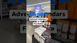 The advent calendars at FIVE Below are SO GOOD #adventcalendar #fivebelow #fivebelowchristmas