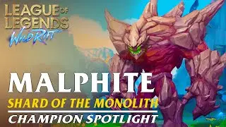 Malphite: Champion Spotlight | Ability Preview - WILD RIFT