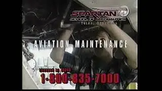 Spartan School of Aeronautics Tulsa, Oklahoma TV commercial USA Network September 1996