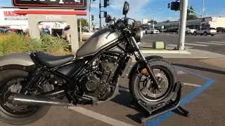 2017 Honda Rebel 500 / Walk Around / Start Up / Sound Clip