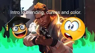 Intro to blending, curves and colors on photoshop