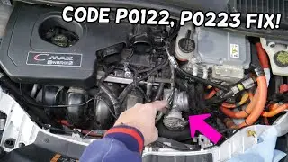 CODE P0122 P0223 ENGINE LIGHT ON FORD C-MAX FORD FUSION LINCOLN MKZ