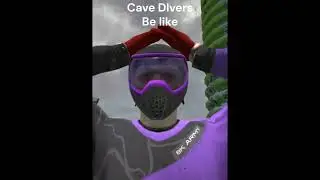 Cave Divers In Paintball Playground???????  #paintballing #meta #vr #paintballplayground #paintball