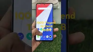 IQOO 7 legend#smartphone#Bgmi