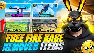 Old Free Fire Removed Item 😱 | Free Fire 2017 vs 2025 | Garena Free Fire