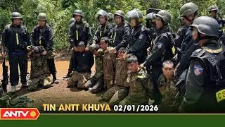 Tin tức an ninh trật tự nóng, thời sự Việt Nam mới nhất 24h khuya ngày 2/1 | ANTV