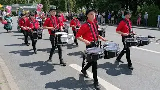 Umzug Blumencorso Nelkenfest Blomberg am 12.06.2022