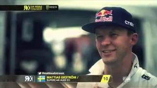 Holjes RX Aftermath: Mattias Ekstrom and Timmy Hansen - FIA World Rallycross Championship